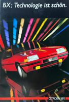 PROSPEKT | CITROEN BX - ALLE MODELLE - TYP XB | AB 09.1985