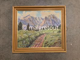 Gemälde Painting - Natur Berge - Mountains Natural landscape