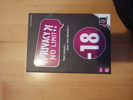 Jeu de société "Privacy?! No Limit!" 18+