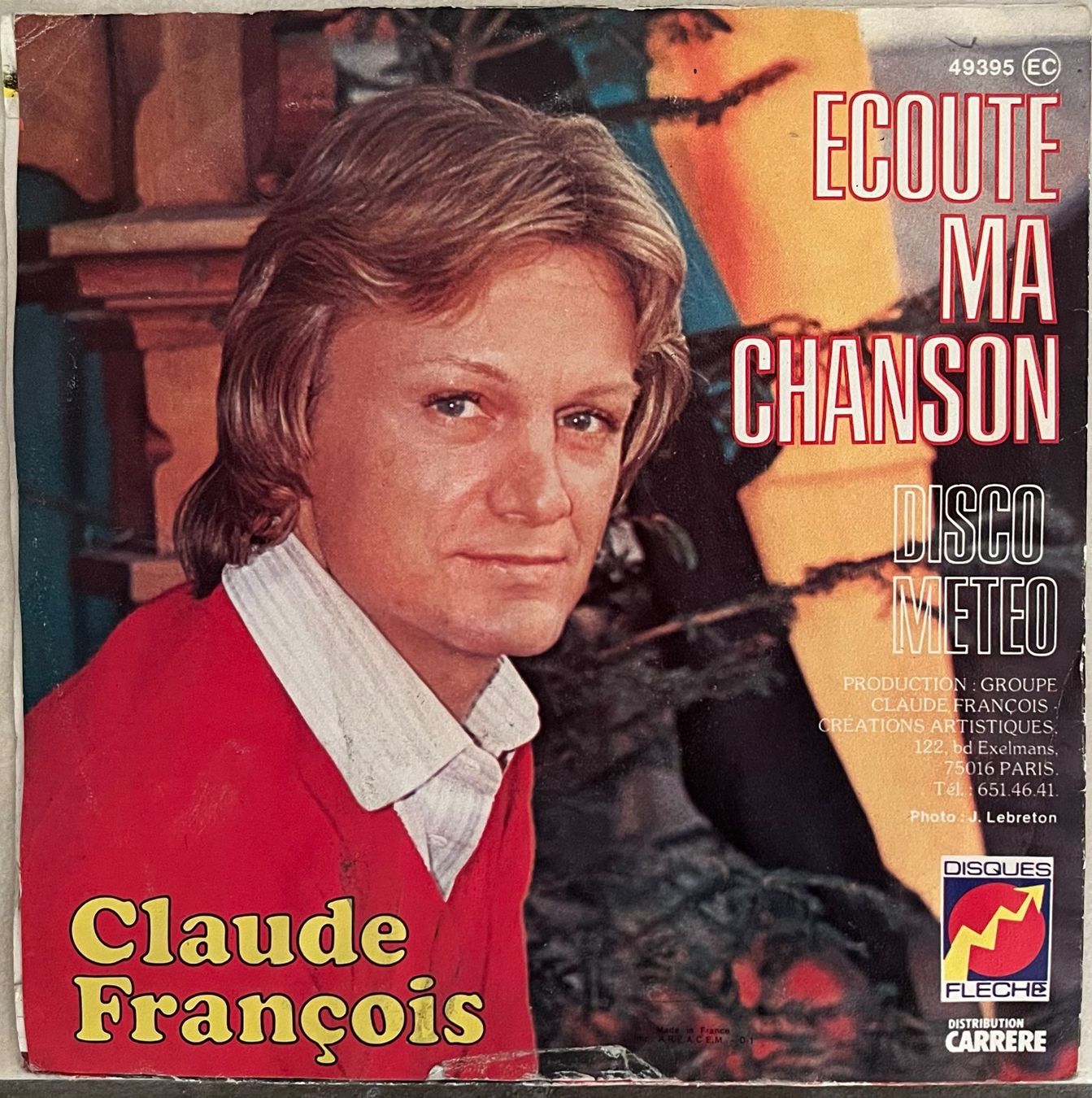 Schallplatten: CLAUDE FRANCOIS - ÉCOUTE MA CHANSON – Gebraucht aus Bussigny von vinyl-pas-cher 1
