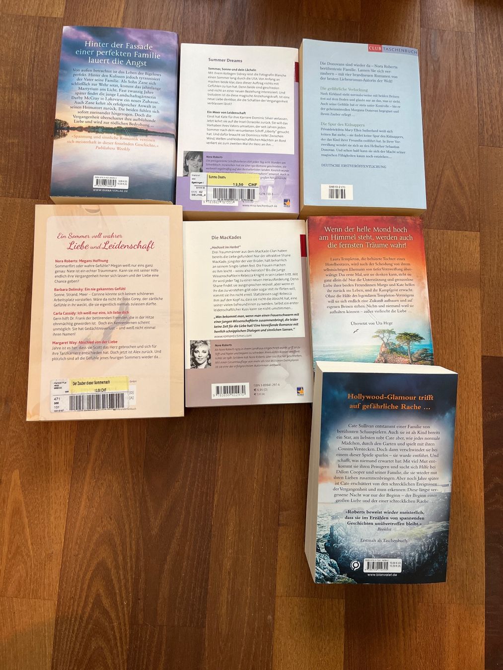 Libri: Nora Roberts, 7 verschiedene Bücher – Usato da Holderbank SO venduto da ale_5zjc 1