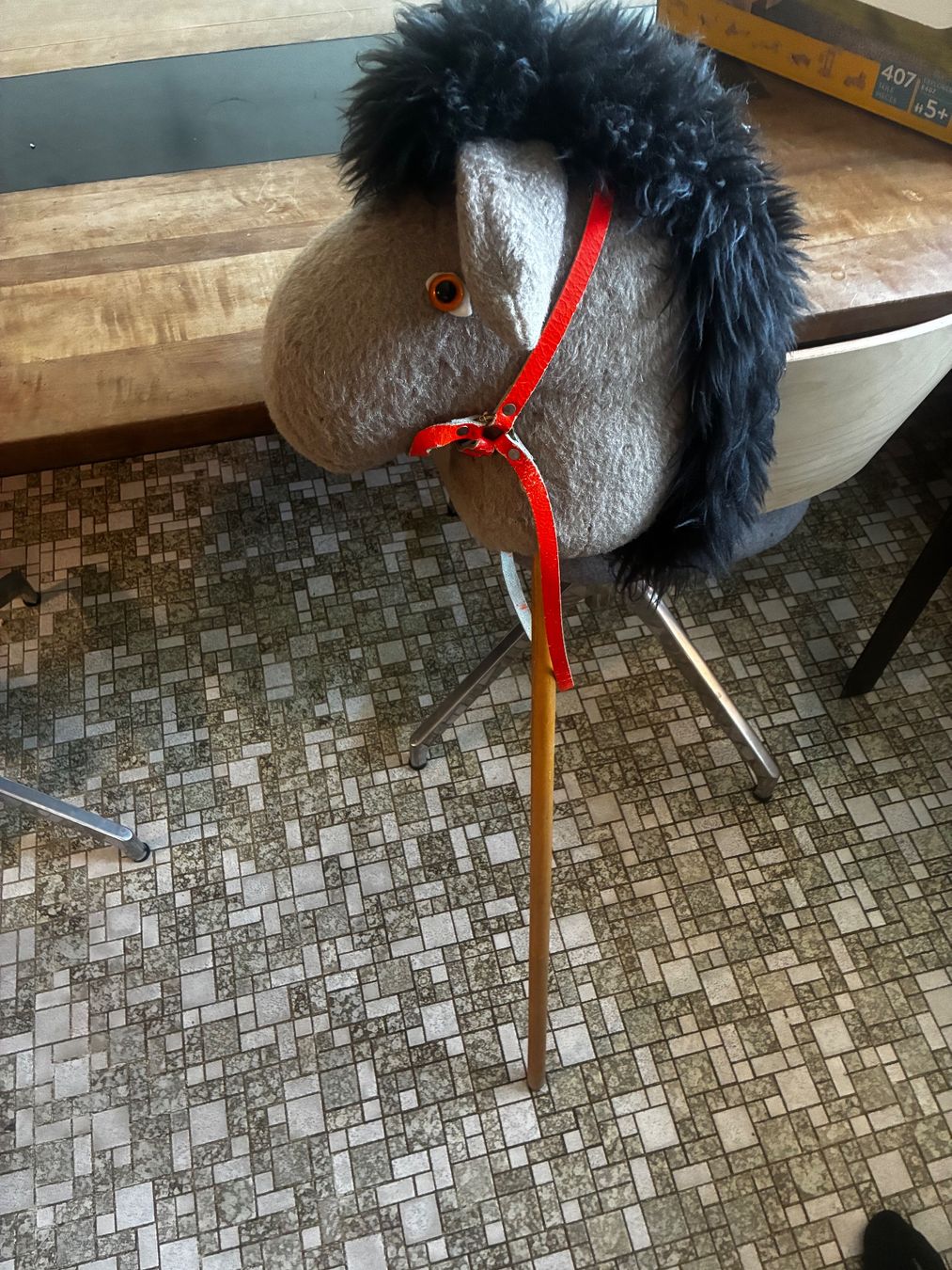Giocattoli: Steckenpferd, Hobby Horse. – Usato da Zollbrück venduto da outlet16 1