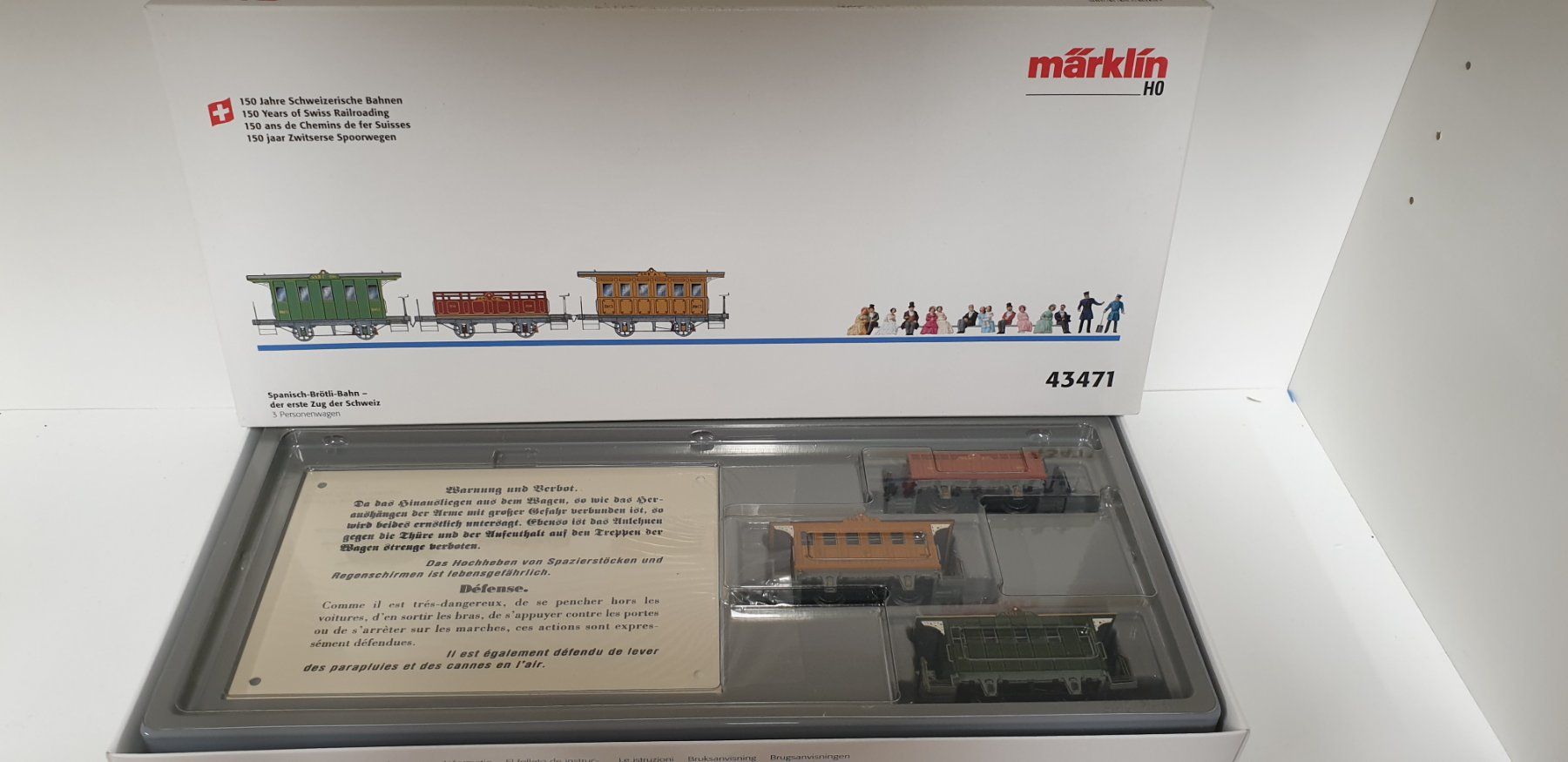Märklin Modelleisenbahnen: Märklin Spanisch Brötli Bahn H0/AC 43471 – Neu (gemäss Beschreibung) aus Neuenhof von ludovicco 6