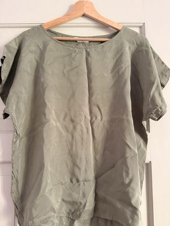 YAYA Bluse Damen Khaki | Grösse 36 | neuwertig