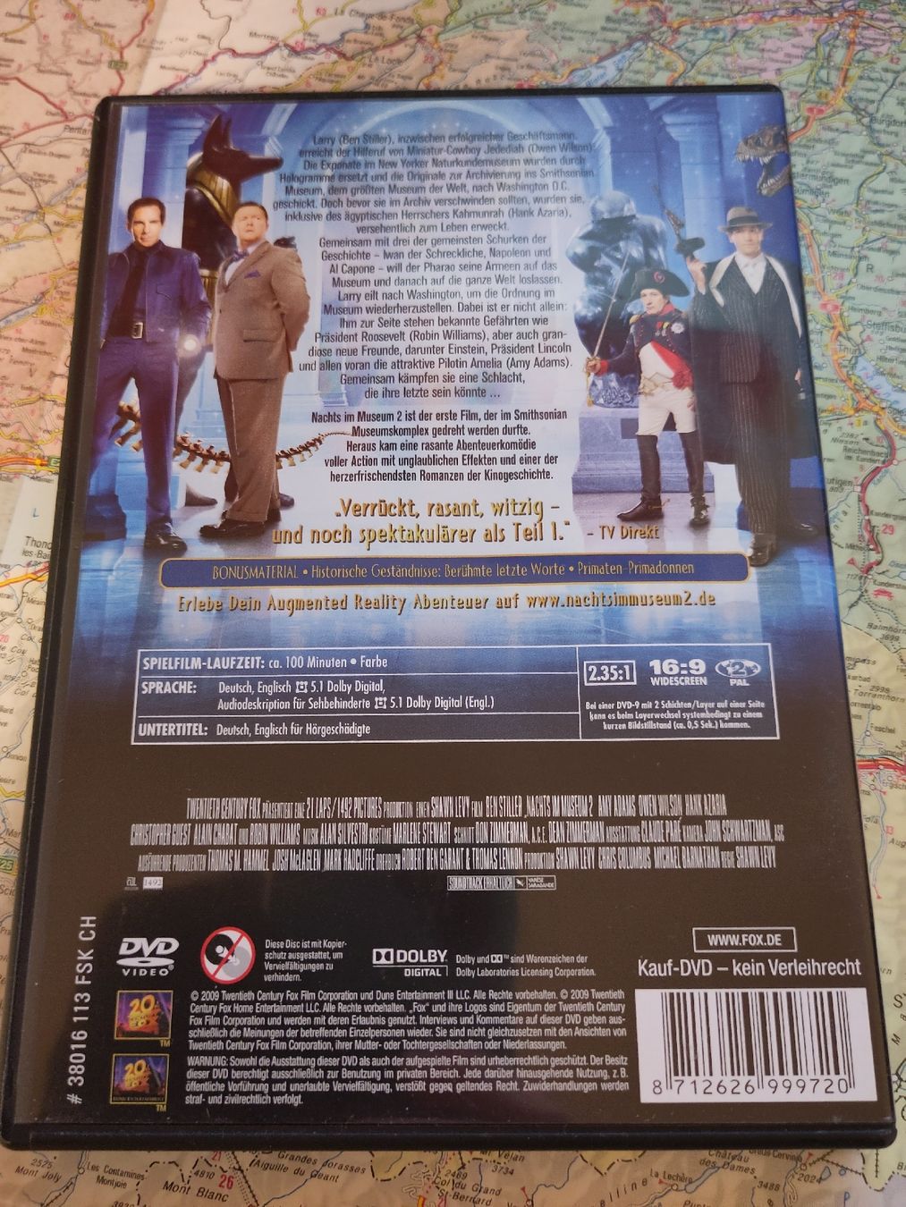 Alle DVDs: Nachts im Museum 2 – Gebraucht aus Zürich von Heldel 2