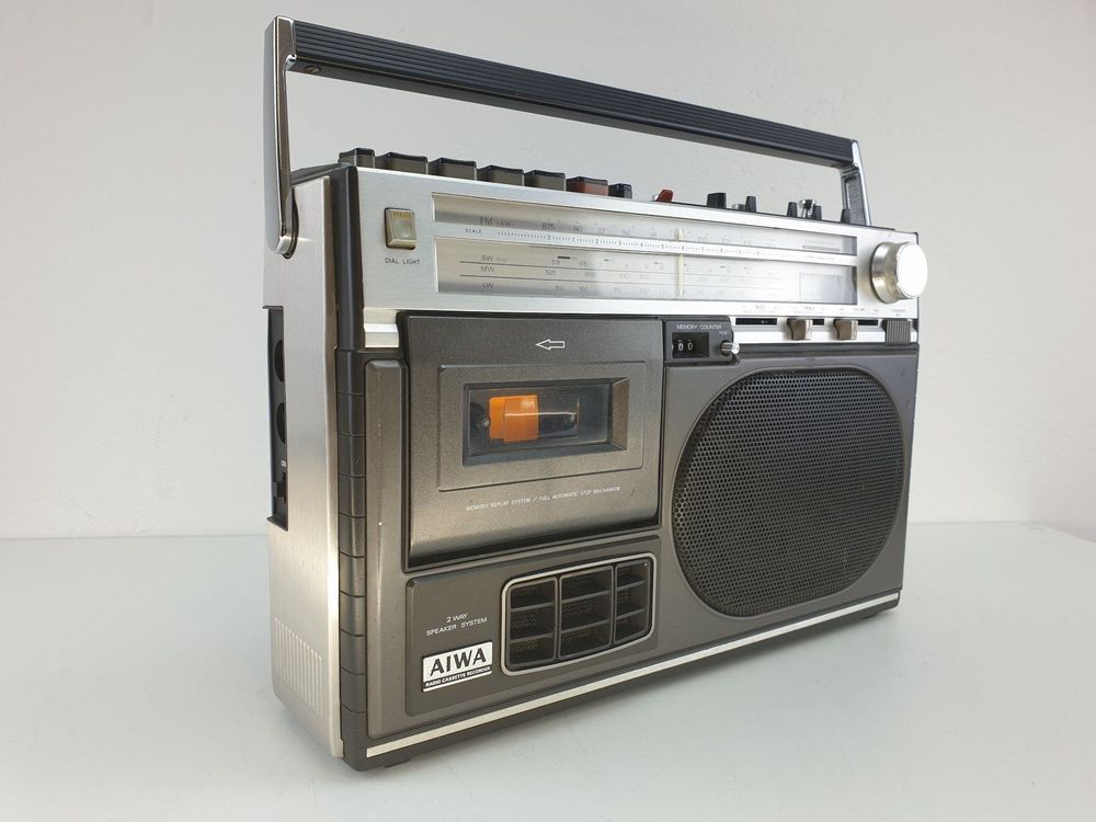 Aiwa CSD-XR66Z Ghettoblaster Vintage 1987 - Radio/Cassette OK, CD HS