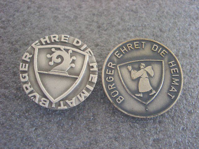 Plaquettes & Badges: BÜRGER EHRET DIE HEIMAT – D'occasion à Thürnen par Chluuri