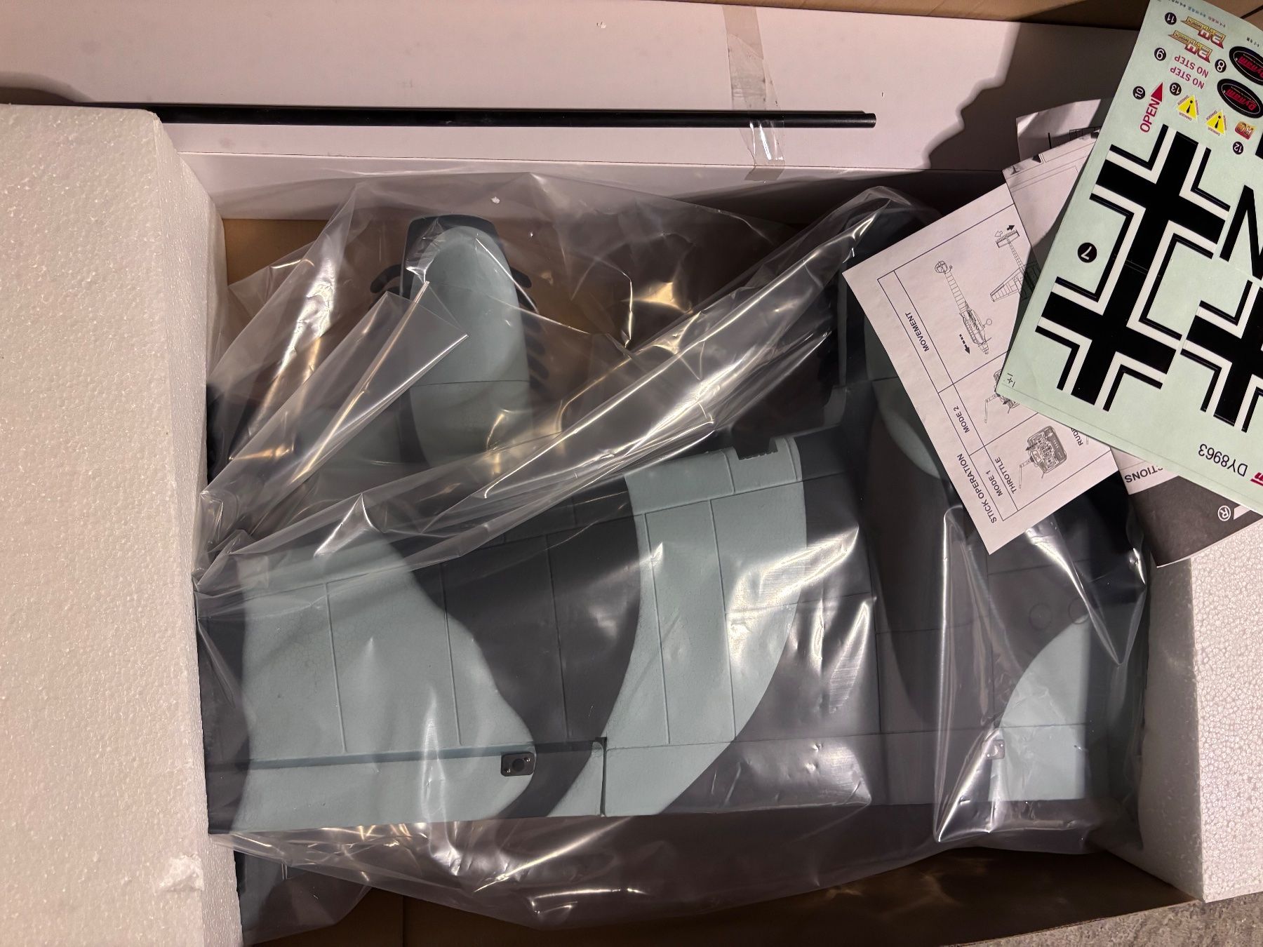 RC Modellbau: Dynam Messerschmitt BF-110 EPO 1500mm PNP V3 – Gebraucht aus Genève von Sabgoblin 3