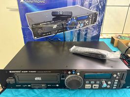 Omnitronic XDP-1400 CD / MP3 / USB Player