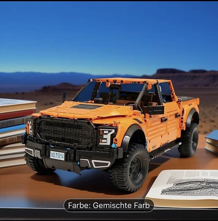 Neuer Ford Raptor Pick Up Modellbausatz 1608-teilig (Neu und ...