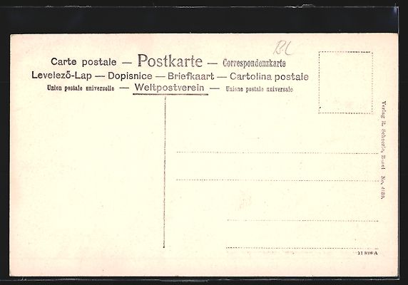 Cartoline postali: AK Waldenburg, Panorama mit Bergen – Usato da Berlin venduto da bartko-reher 1