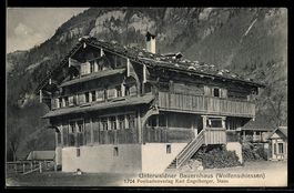 AK Wolfenschiessen, Partie am Unterwaldner Bauernhaus