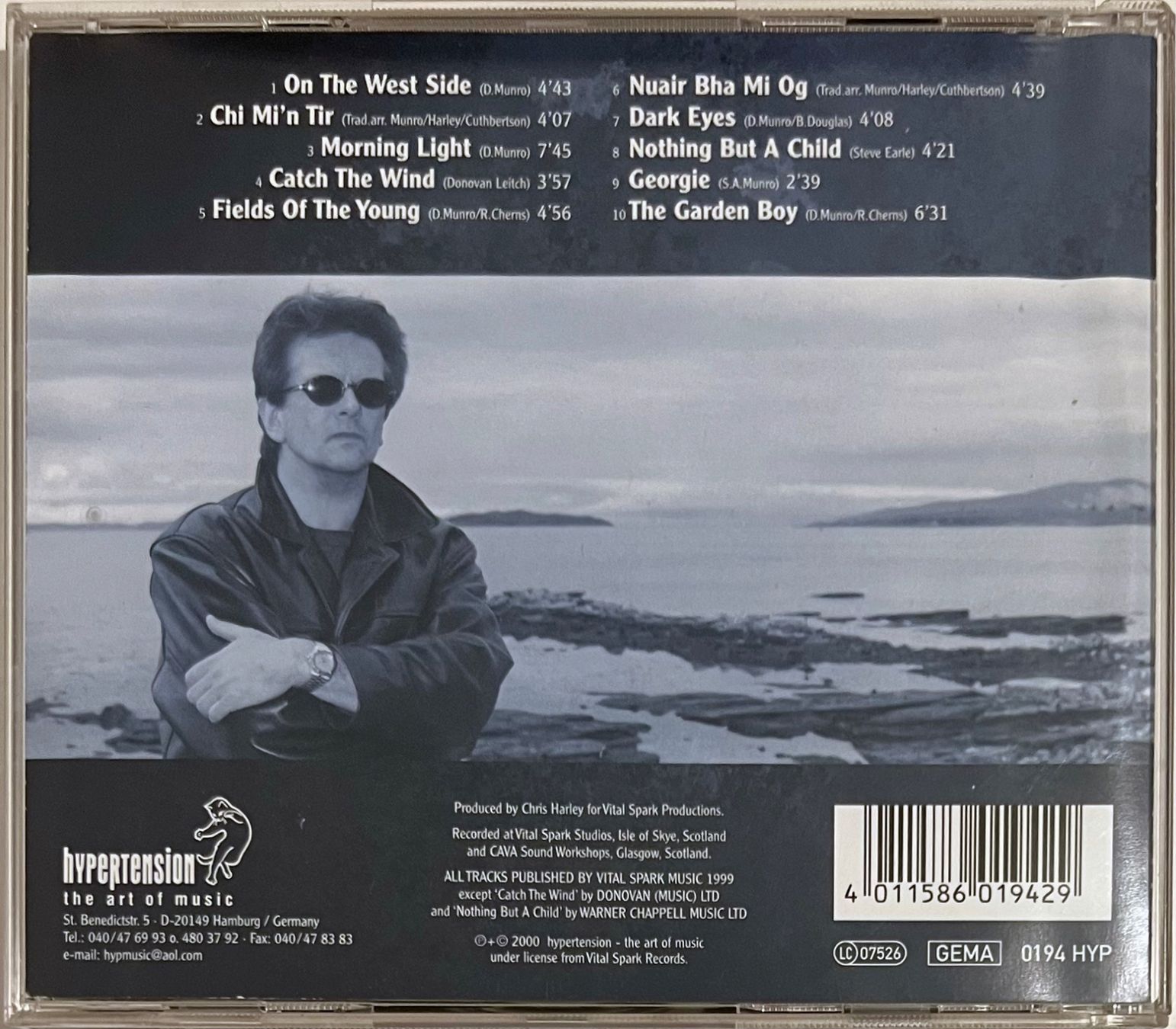 CD: Donnie Munro – On The West Side – Usato da Martigny venduto da jereq 1
