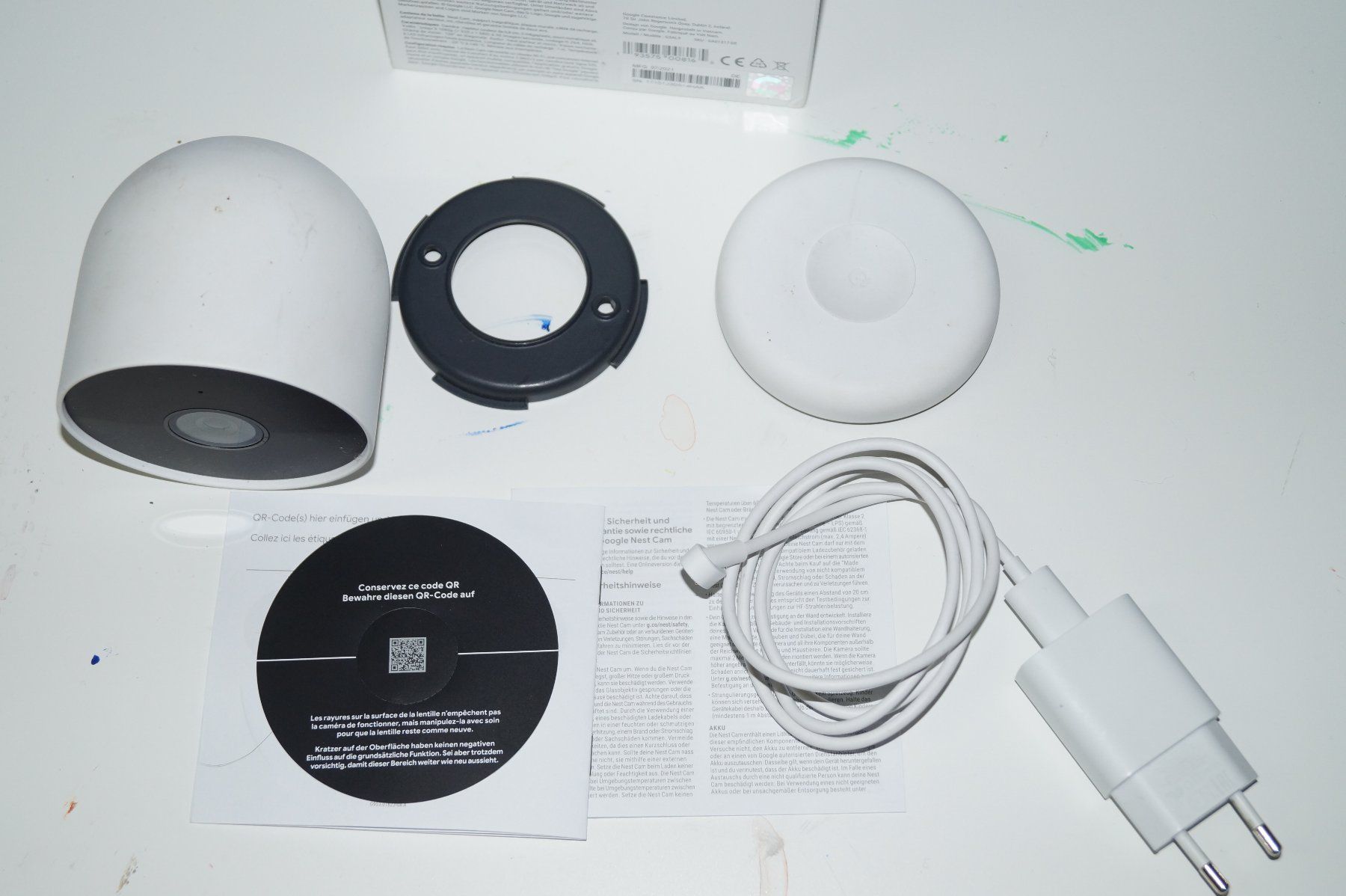 Google Alarmanlagen: Google Nest Cam Akku – Gebraucht aus Wanzwil von  2