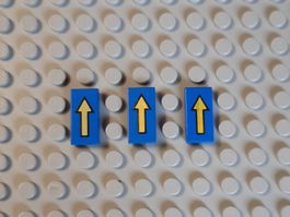 LEGO Classic Space - Bedruckte Fliesen - 3069p06 (Lot 1)