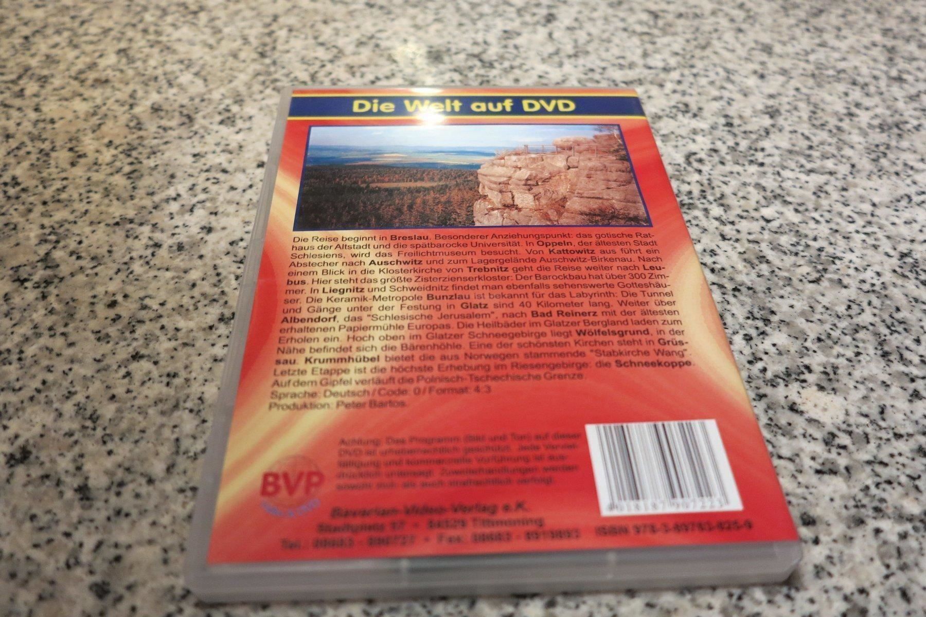Tutti i DVDs: Schlesien  Glatzerland/Riesengebirge – Usato da Bettmeralp venduto da stermei 1