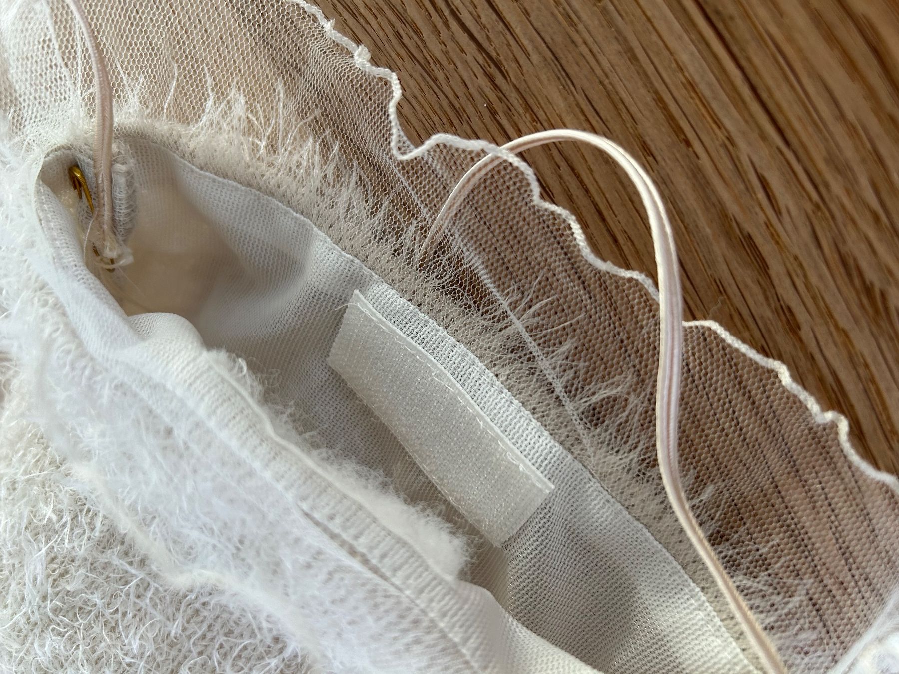 Borse da donna: Kleine Tasche aus beigem Teddystoff – Nuovo (secondo la descrizione) da Rothenburg venduto da stacostaco 2