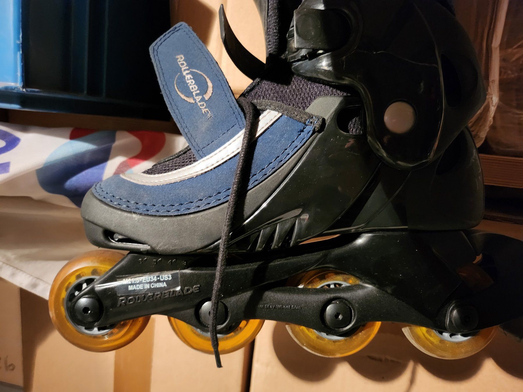 Pattini in linea & Pattini a rotelle: Rollerblades Rollschuhe, Grösse: 34 – Usato da Luzern venduto da Ma2020 1