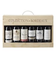 Bordeaux Geschenkpackung Rotwein - 6 x 375 ml Kiste