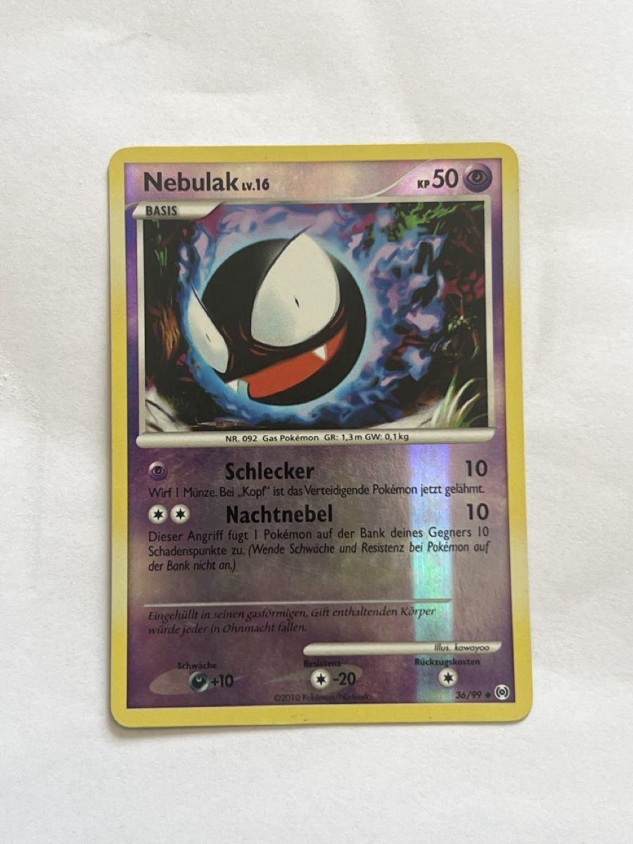 Pokémon Carte collezionabili: Pokemon Karte Nebulak reverse Holo Arceus – Usato da Almens venduto da dra_mql5