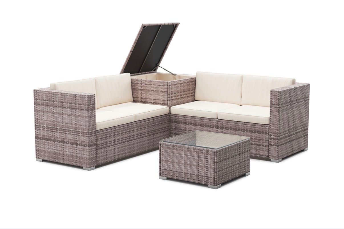Divani: Gartenlounge, San Marino, rattan – Usato da Dübendorf venduto da RTZ8600 3