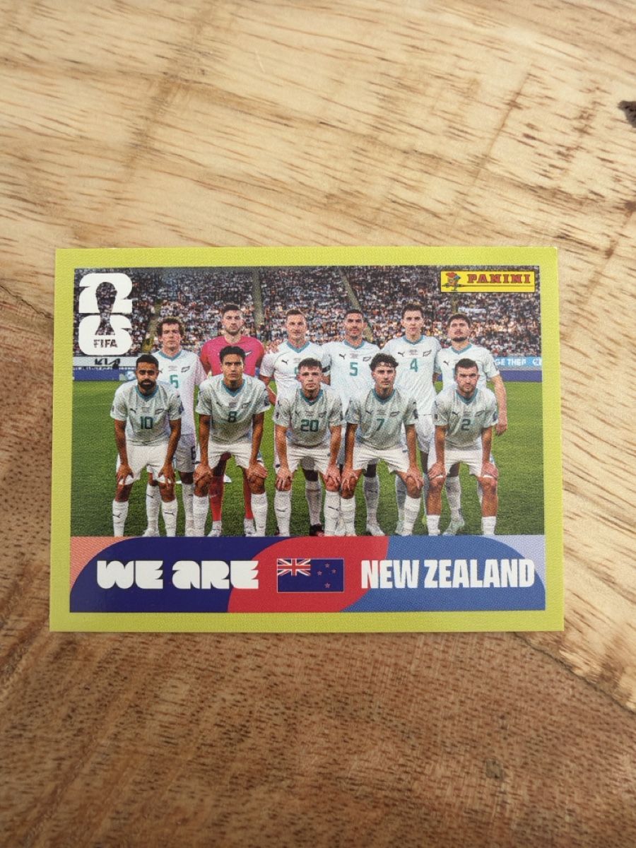 Panini Carte collezionabili: Panini NZL 13 – Nuovo (secondo la descrizione) da Leytron venduto da airlines00