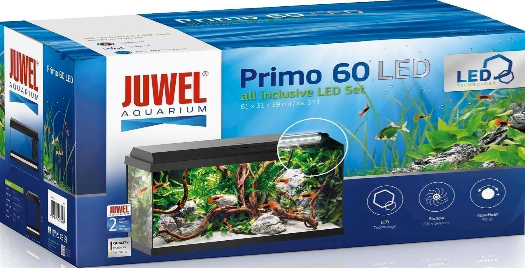 Acquari: Juwel Aquarium-Set Primo Schwarz 60 l – Nuovo e nell'imballaggio originale da Bottighofen venduto da zaap 2