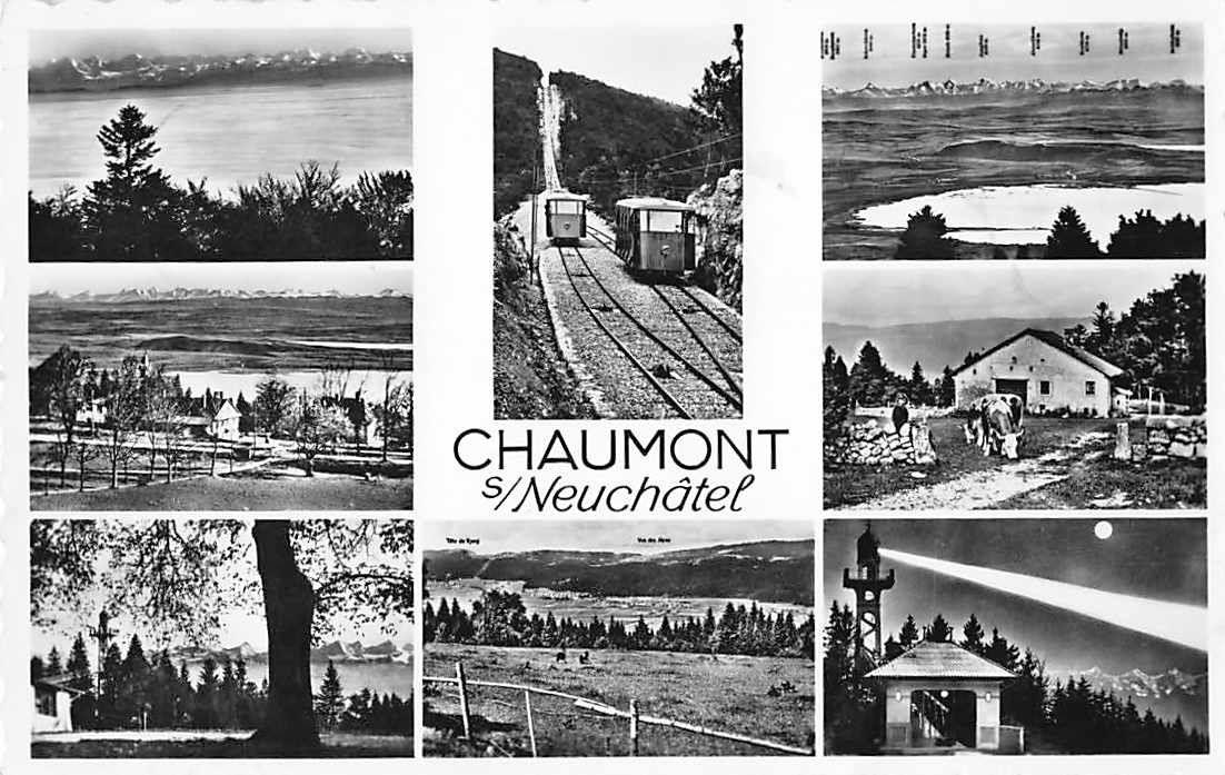 Cartoline postali: SOUVENIR de CHAUMONT NE – Usato da Winterthur venduto da SchatzchischtliWinti