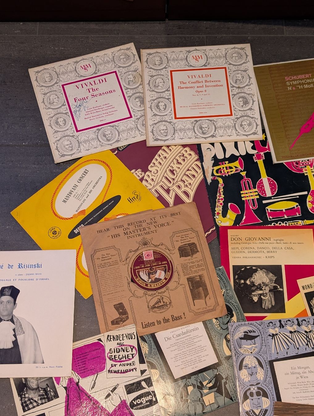 Dischi in vinile: Vivaldi, Mozart, Schubert: Schallplatten-Sammlung – Usato da Vilters venduto da tha-tha 1