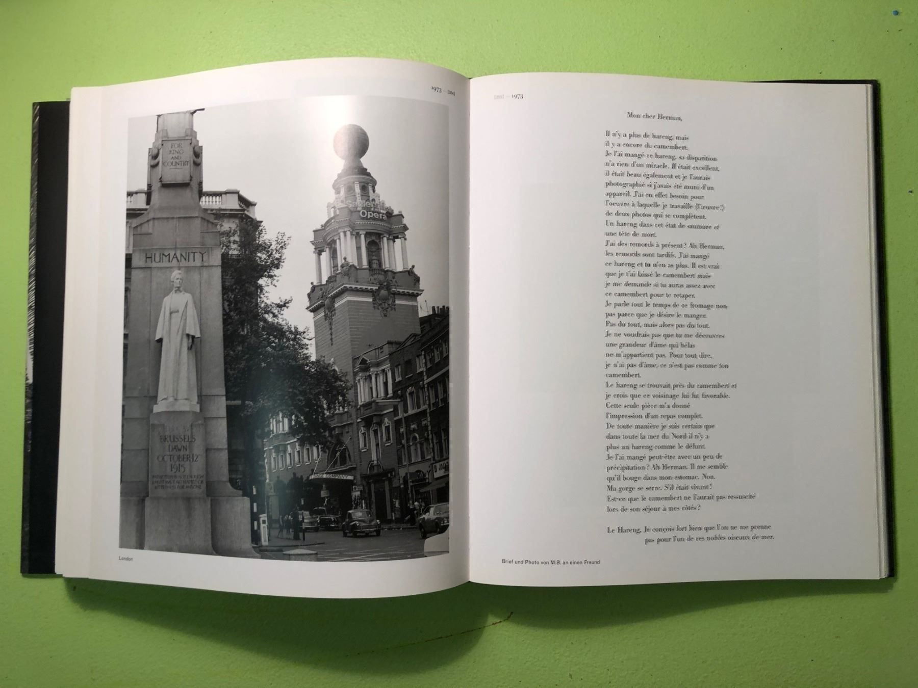 Libri: Marcel Broodthaers: Texte et Photos – Usato da Zürich venduto da allp 9