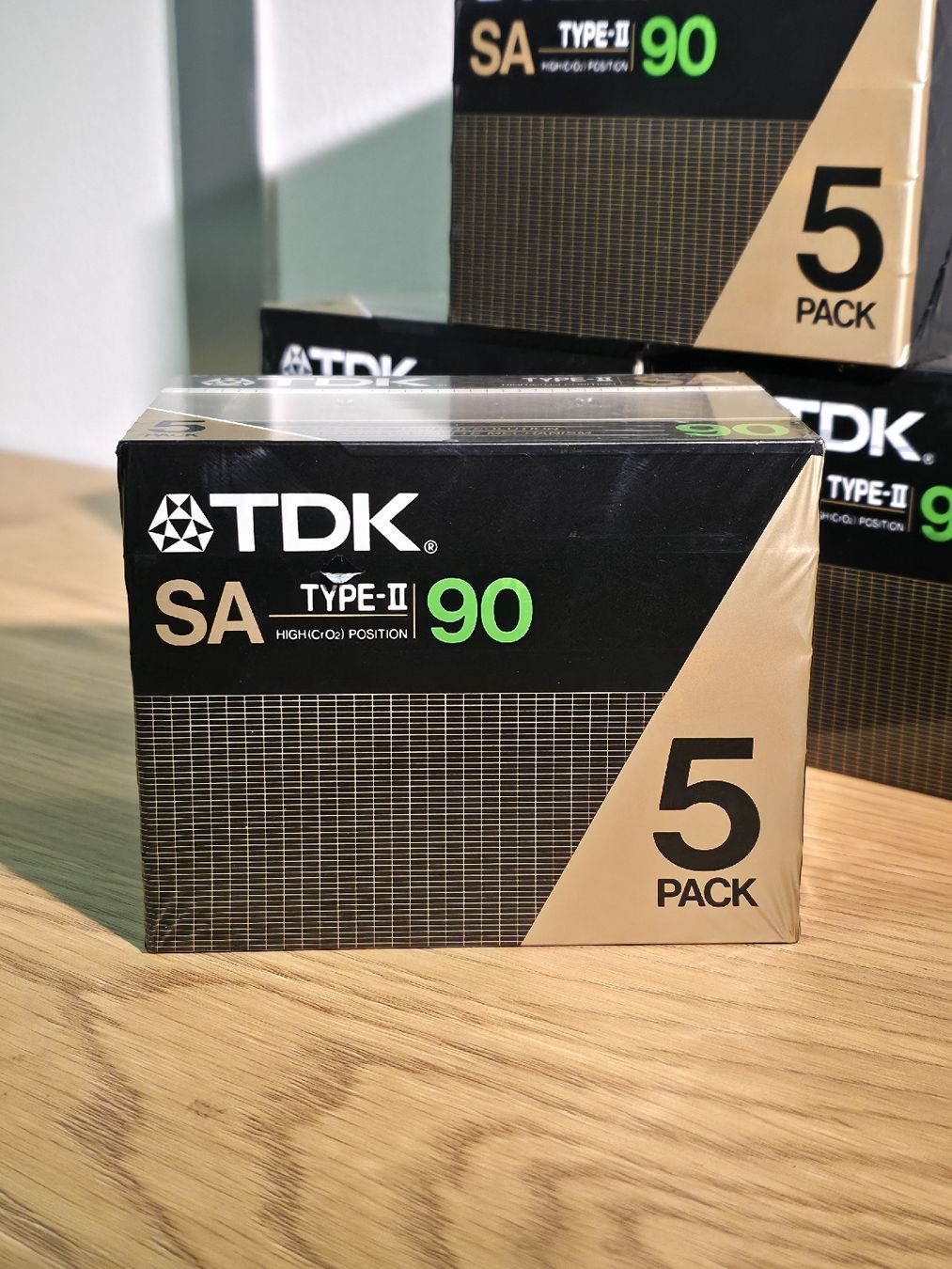 Cassettes audio: TDK SA 90 - 5 PACK- TYPE II - HIGH POSITION - NOS – Neuf (Voir description) à Dietlikon par litisop 1