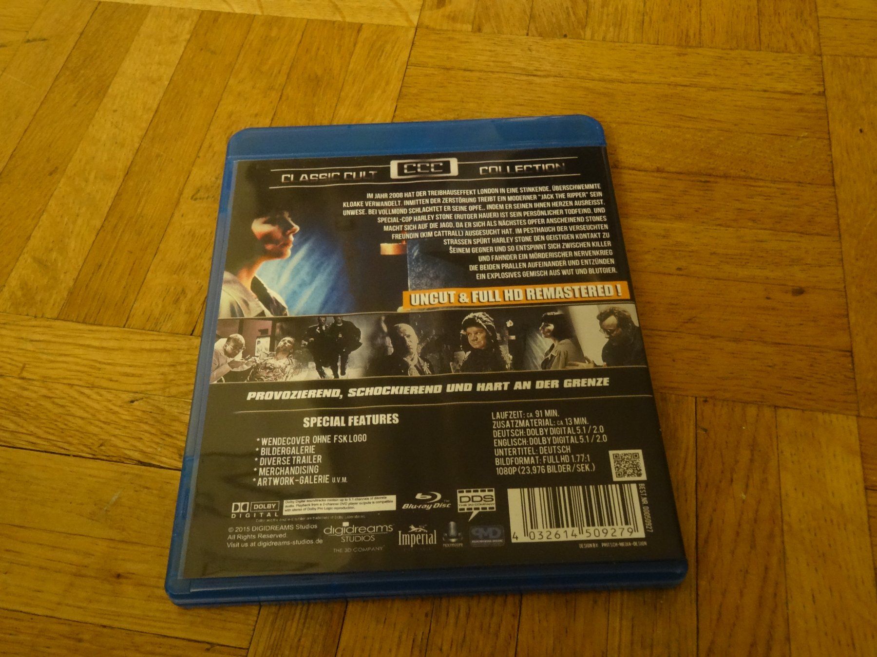 Alle DVDs: Split Second - Rutger Hauer - Uncut - Blu-ray - – Gebraucht aus Olten von Disc-Verkauf 2