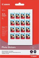 Canon PS-101 Glossy Photopapier Sticker 10x15cm selbstkleb.