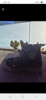 Bottines Palladium noir nubuck Leder 38