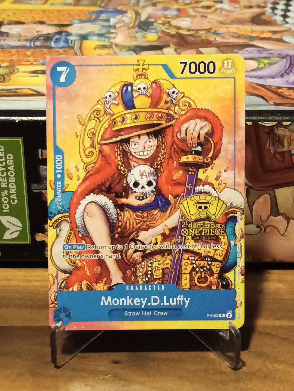 Bandai Cartes à collectionner: One Piece Card Game: Monkey D. Luffy - P-043 – Neuf (Voir description) à Wettingen par Legends_of_Baden_TCG