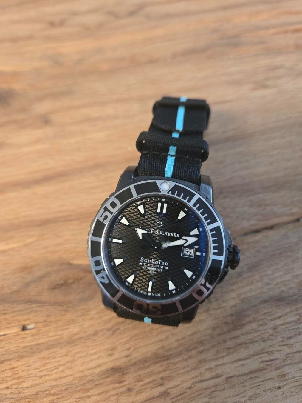 Bucherer Orologi: Carl F. Bucherer Patravi ScubaTec – Usato da Alpnach-Dorf venduto da Synolux 1