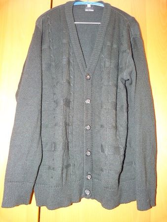 Strickjacke First Avenue, Gr. XL, anthrazit