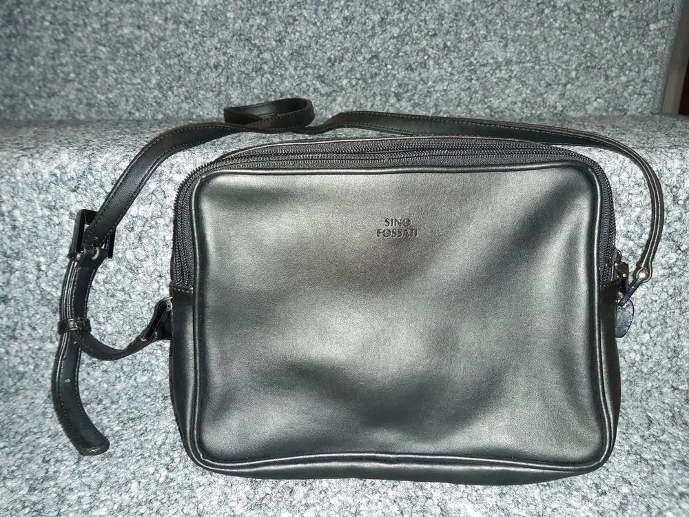 Leder-Handtasche Sino Fossati, praktisch unbenutzt