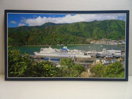 Postkarte Neuseeland Fähre Picton "Arahura"Top Zustand 12x21