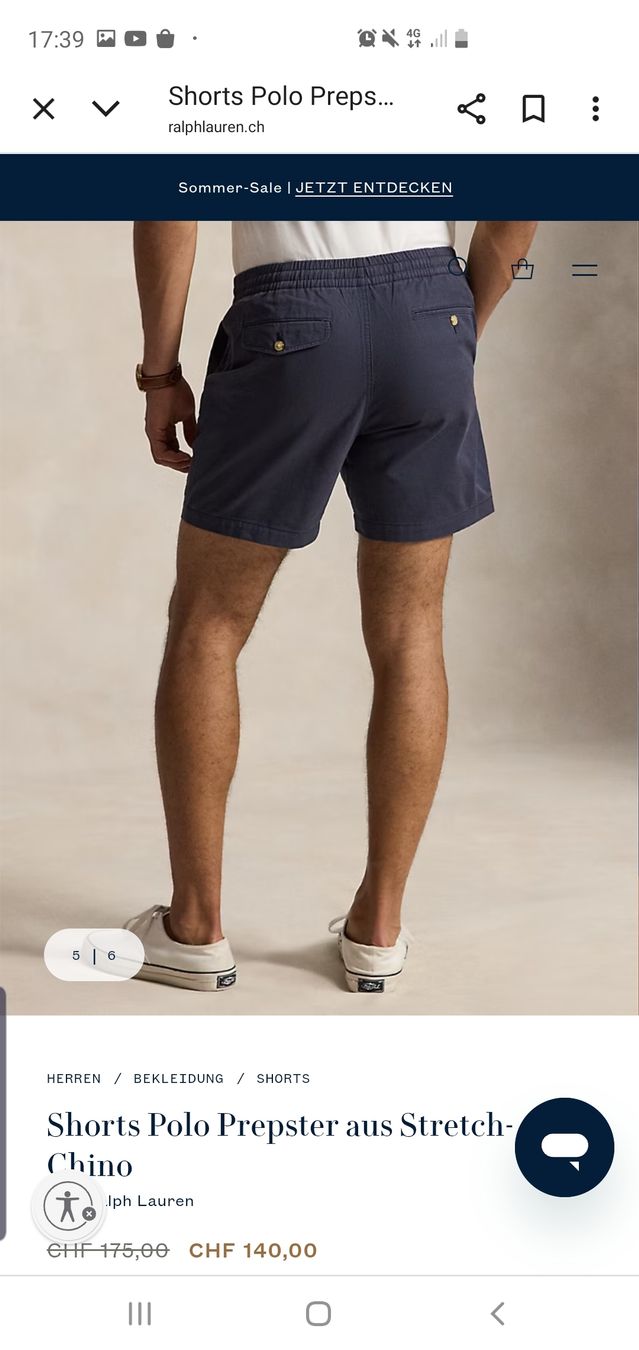 Ralph Lauren Pantaloni: Ralph Lauren, Shorts, L, Neu – Nuovo (secondo la descrizione) da Winterthur venduto da Sjull 7