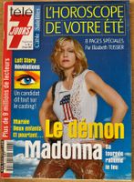 Madonna Magazine Télé 7 Jours juin 2001