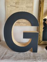 holzbuchstabe, vintage, industrie, loft, geschenk, deko
