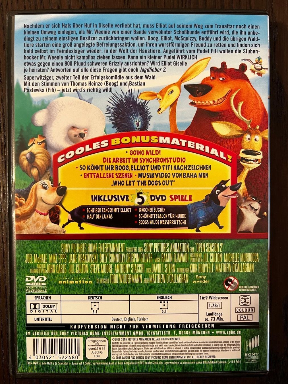 Tutti i DVDs: Jagdfieber 2 – Usato da Zürich venduto da FilmFreunde 1