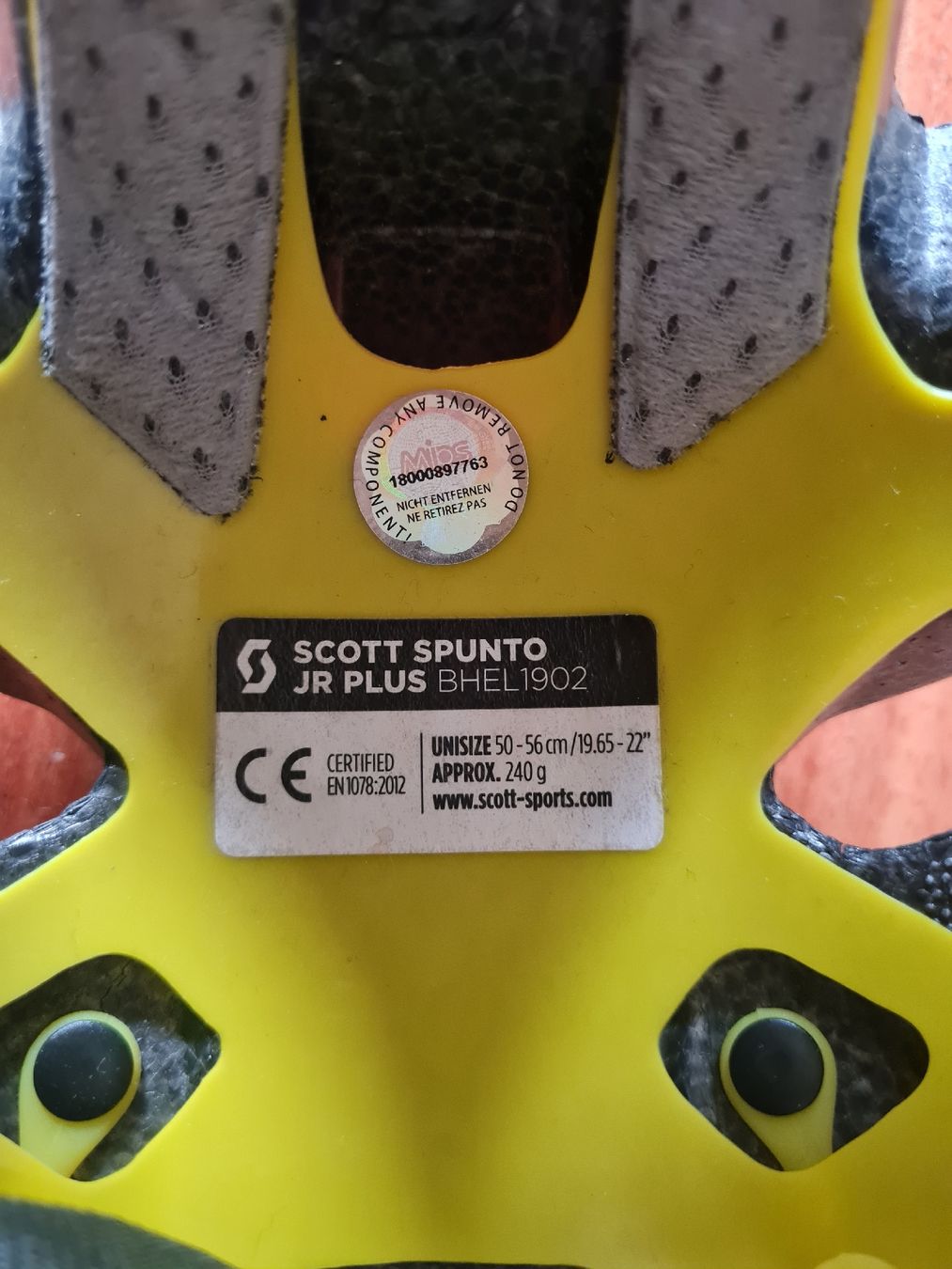 Scott Caschi: Scott Spunto JR Plus MIPS 50-56cm – Usato da Otelfingen venduto da Amors 1