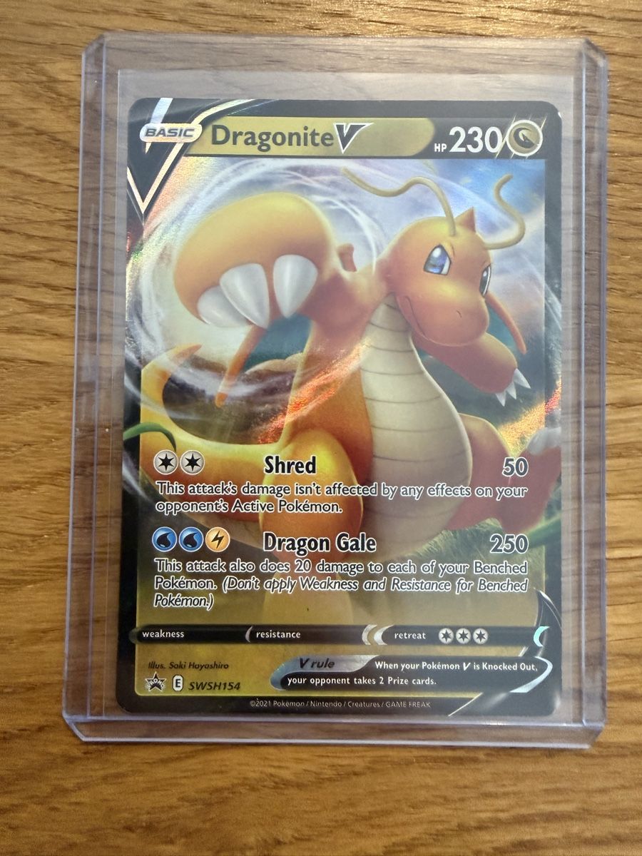 Pokémon Cartes à collectionner: Dragonite V SWSH154 – D'occasion à Amriswil par sim_nlb6