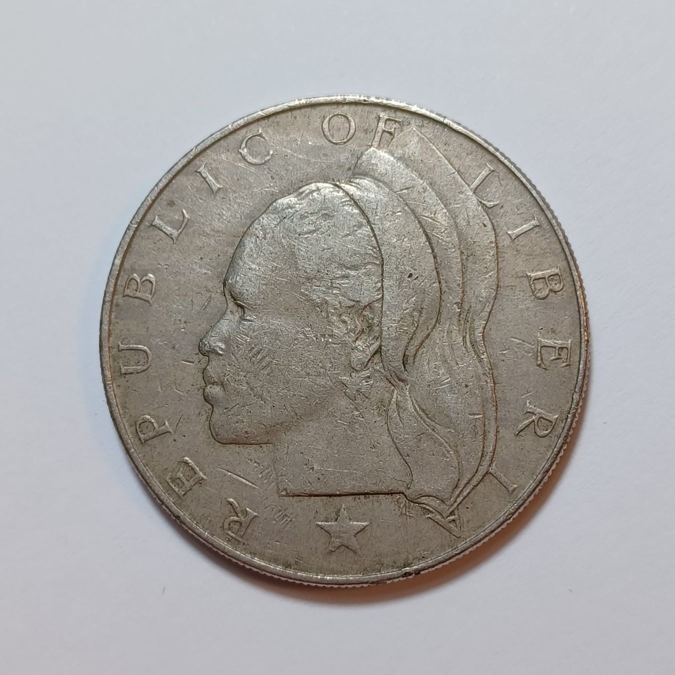 Tutti le monete: 1 Dollar 1968 Liberia – Usato da Pfäffikon ZH venduto da Welt_Muenzen