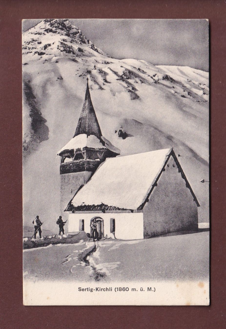 Cartes postales: DAVOS - Sertig-Kirchli – D'occasion à Pully par nicecards