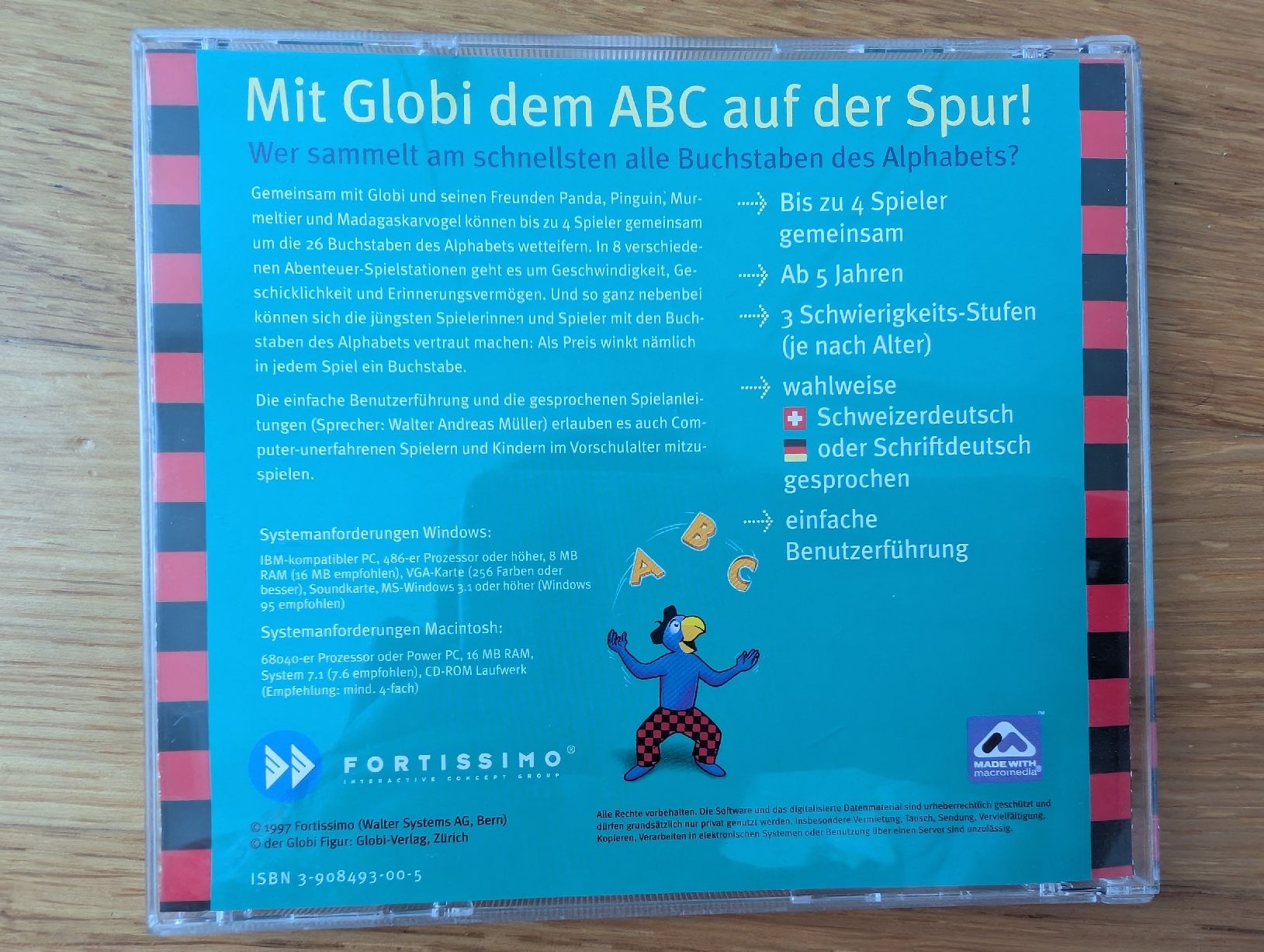 CD & DVD vergini: Lern CD-ROM 4Stück, 2*Globi – Usato da Wädenswil venduto da HummerZH 5