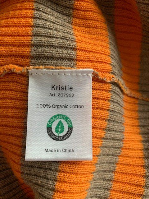 Maglioni & Felpe: Ringel-Pulli in beige/orange / Gr. S/M – Usato da Zürich venduto da gonthemove 3