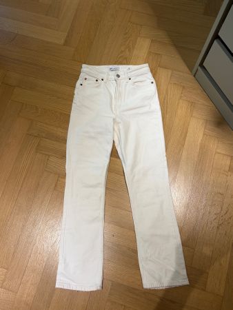 ZARA White Jeans size 34